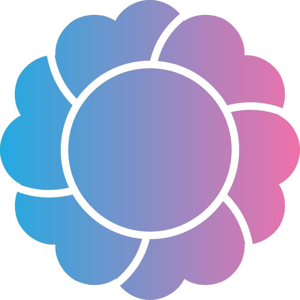 Violet Sleek Visual Mark vector
