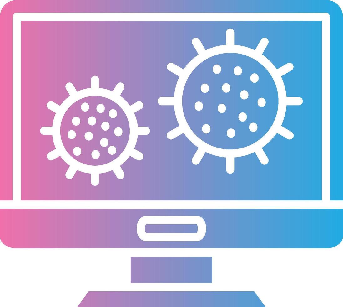 Bacteria Bright Tone Visual vector