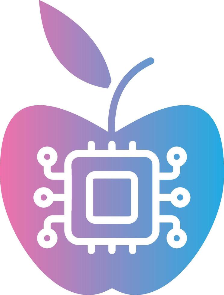 Artificial Intelligence Digital App Concept vector