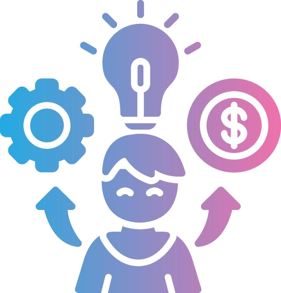 Entrepreneurship 3D Rendered Symbol vector