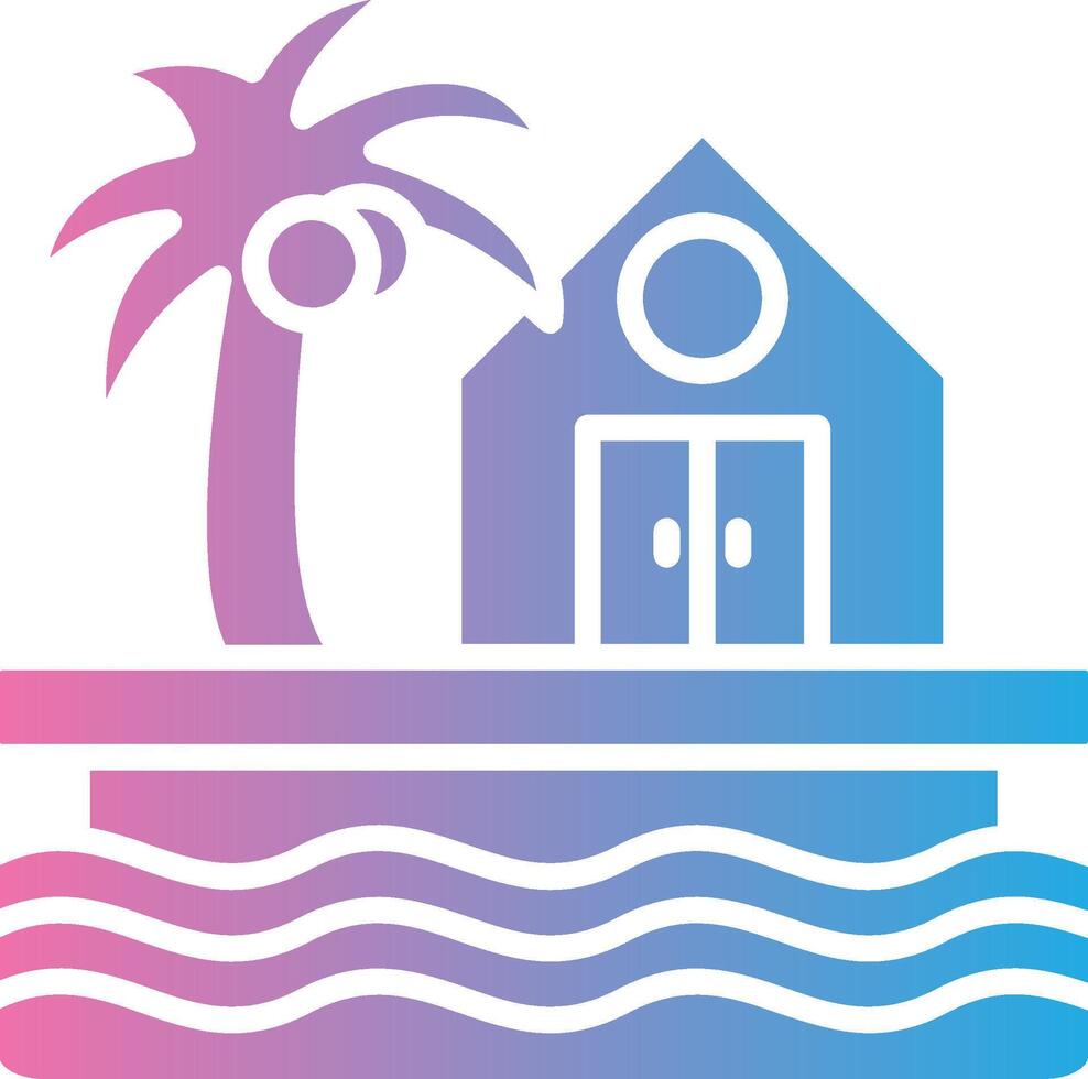 Resort Clean Frame Object vector