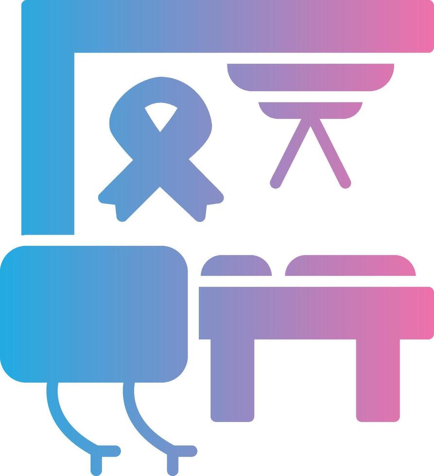 Oncology Outlined Frame Object vector
