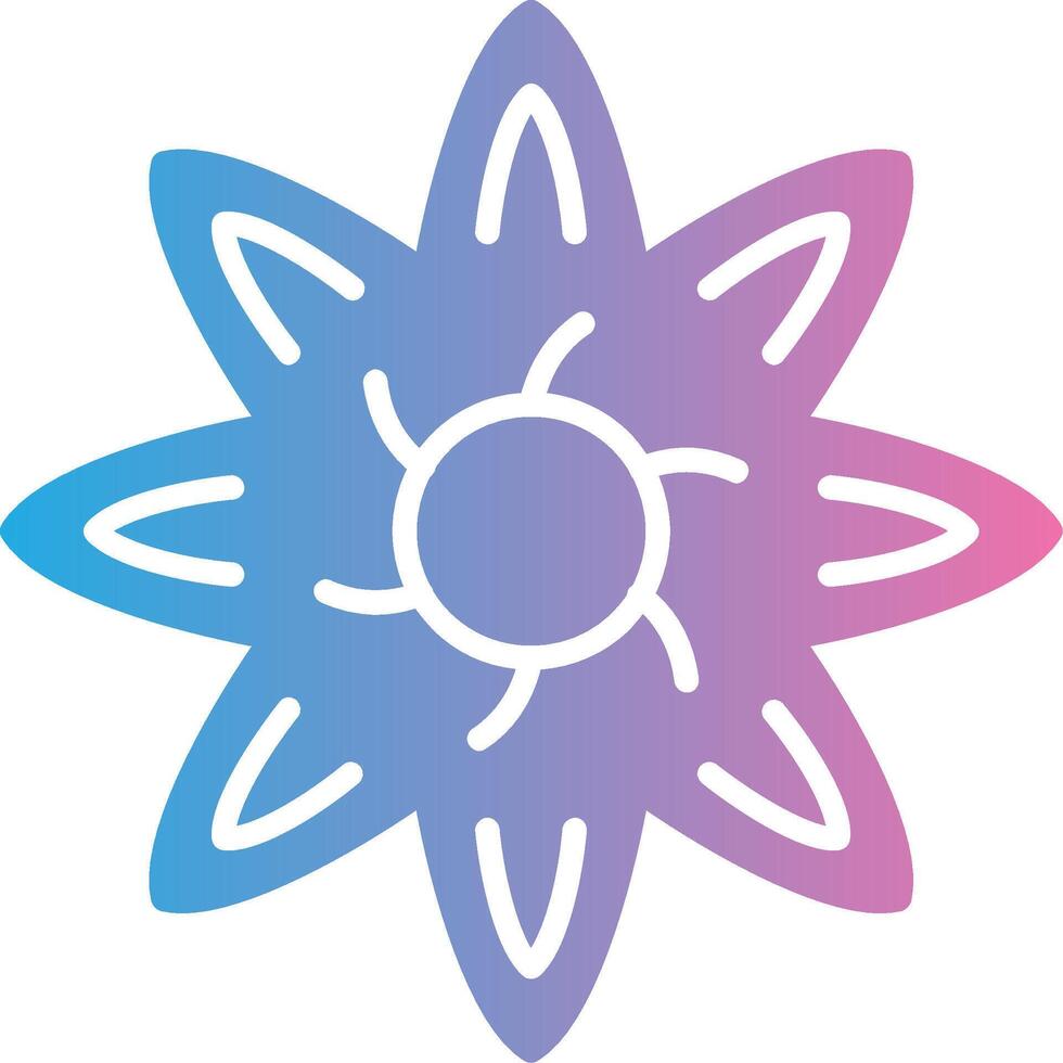 Borage Pastel Color Graphic vector