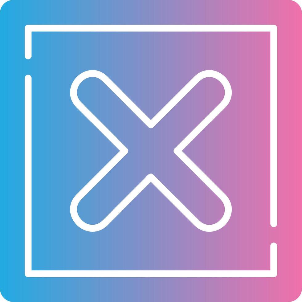Cancel Interactive UI Design vector