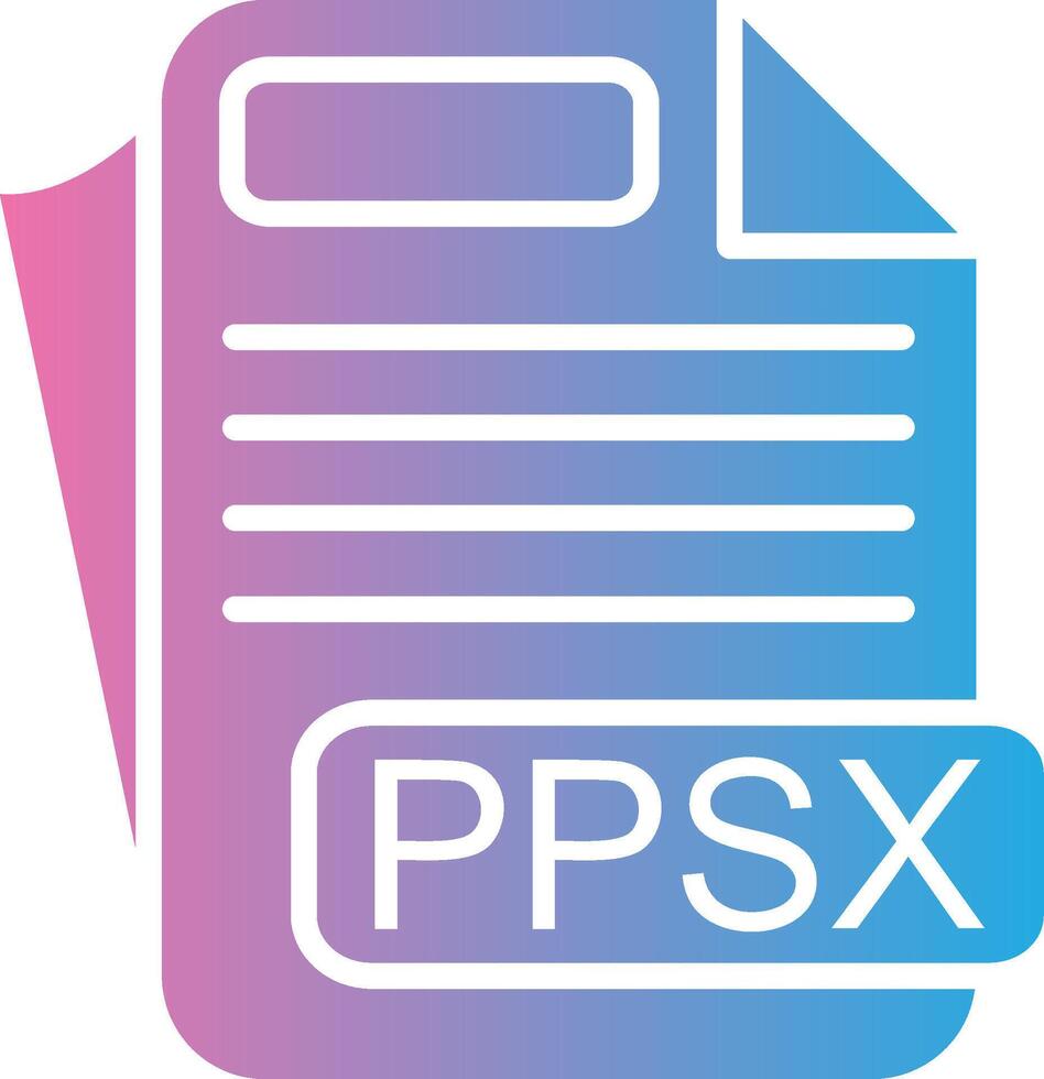 PPSX Outlined Frame Object vector