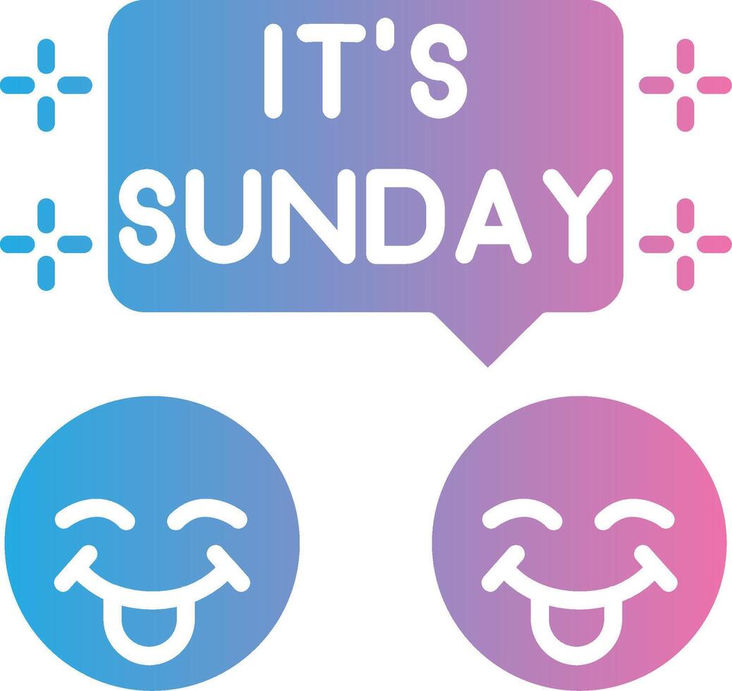 Sunday Hand-Drawn Sketch Symbol vector