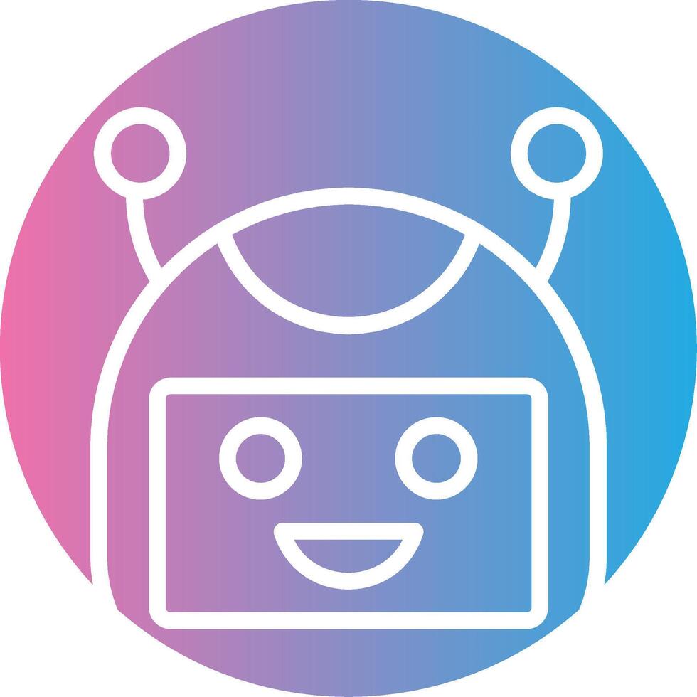 Bot Flat UI Form vector