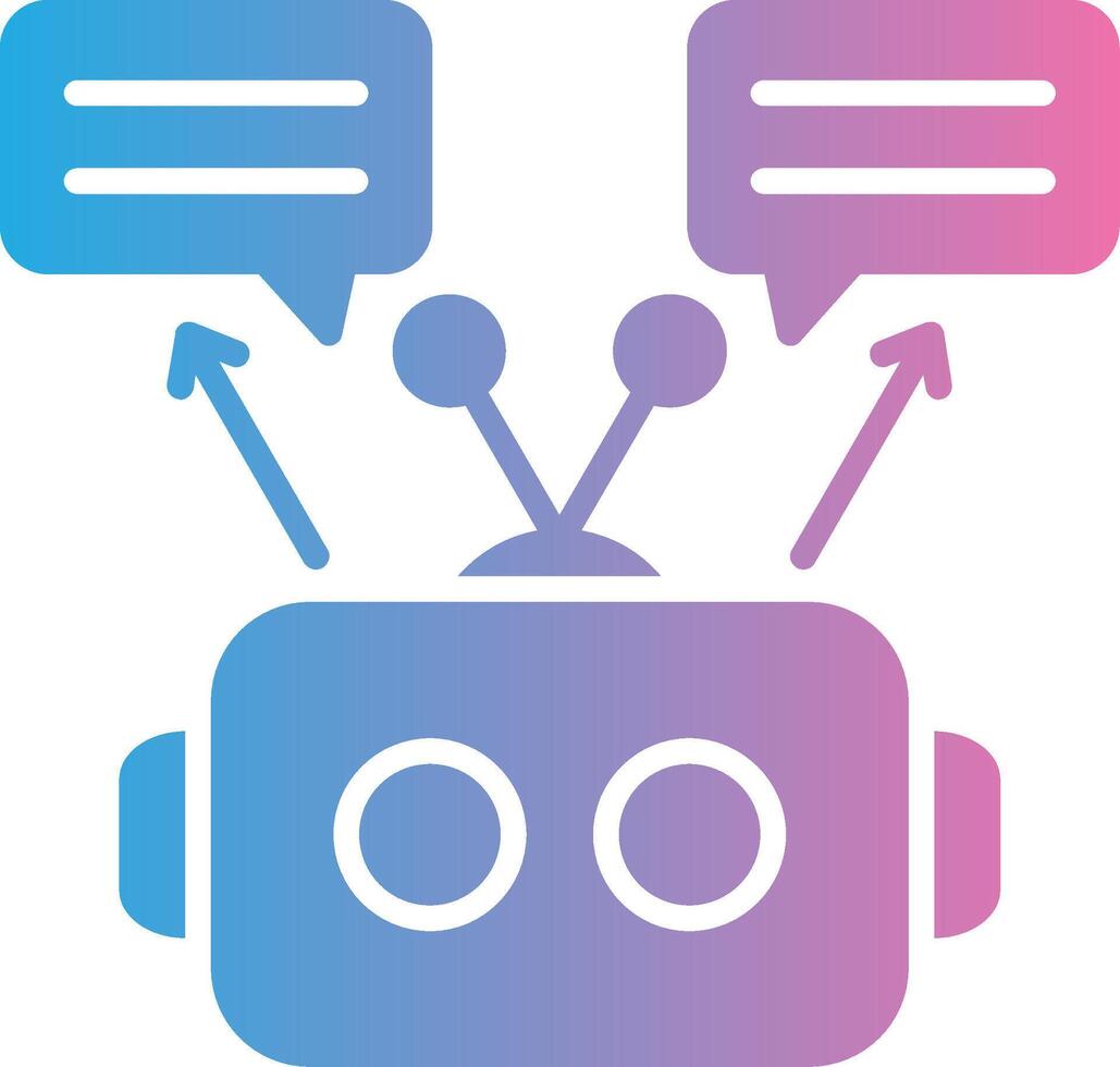Chatbot Pixel Style Badge vector