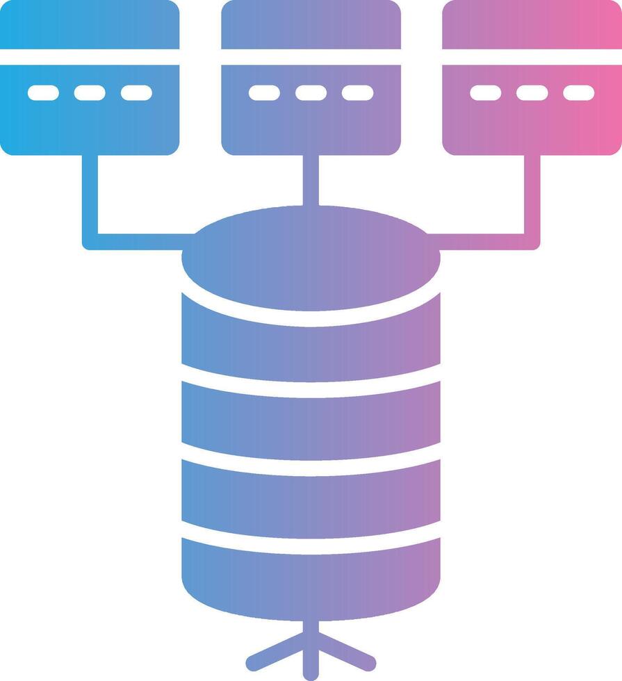 Data Model Interactive UI Design vector