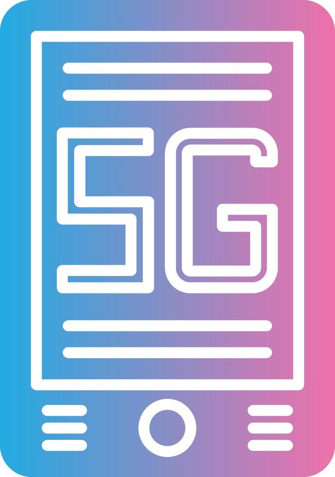 Mobile Interface Line Graphic vector