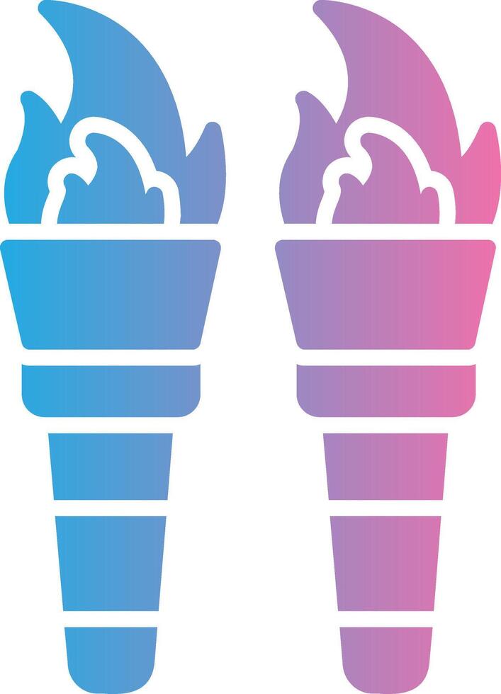 Torch App Focused Design vector