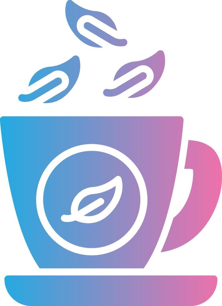 Green Tea App Focused Design vector