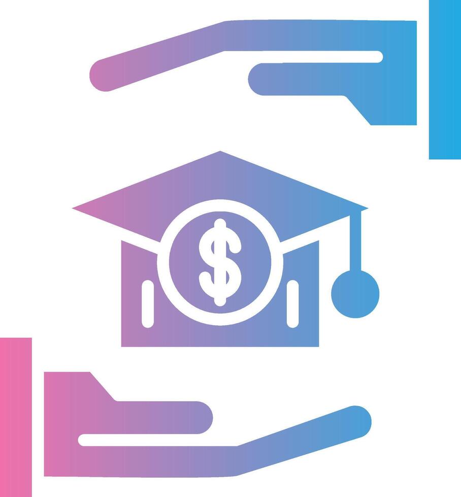 Scholarship Vibrant Visual Object vector