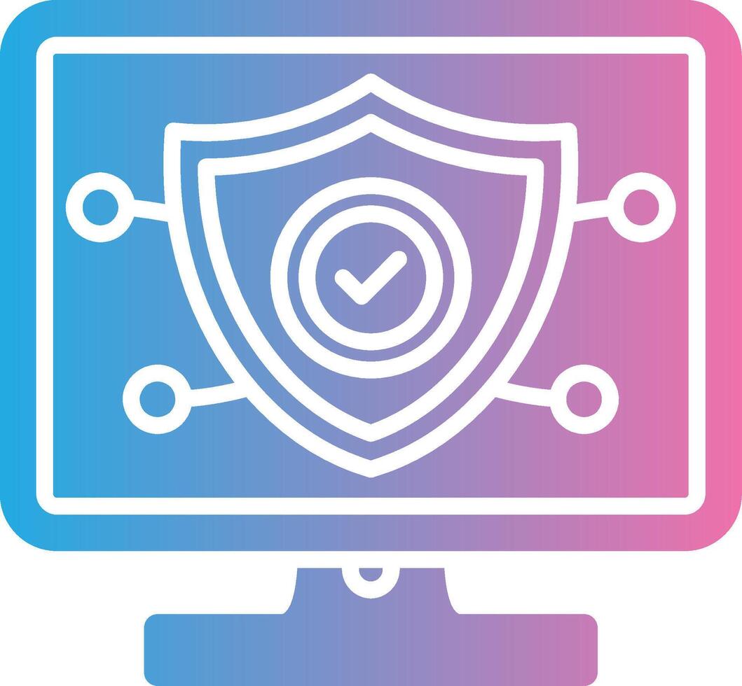 Security Futuristic UI Mark vector