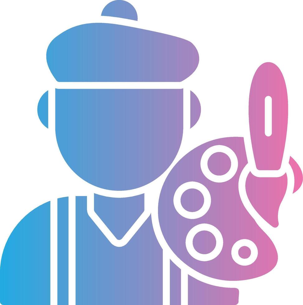 Artist Custom Line Element vector