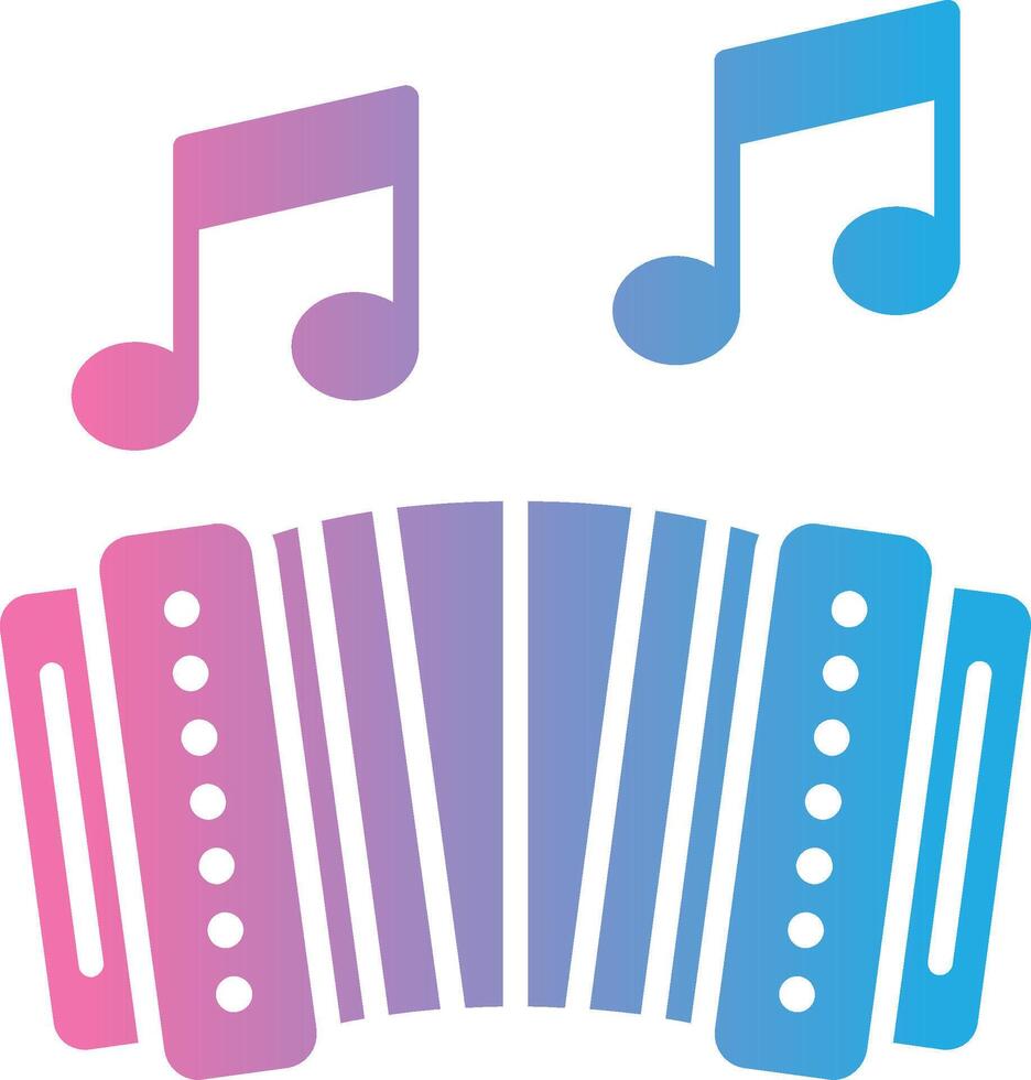 Accordion Smooth App Visual vector