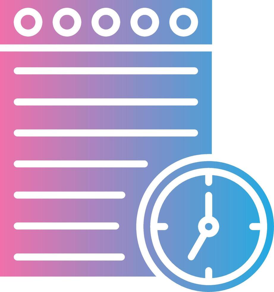 Journal Digital Outline Piece vector