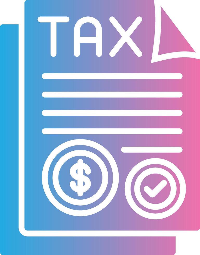 Payable Tax Outlined Concept Piece vector
