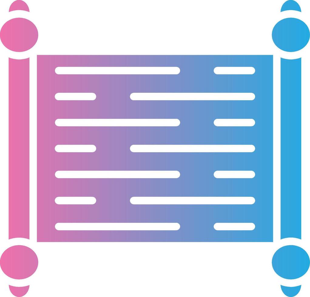 Paper Scroll Modern Interface Badge vector