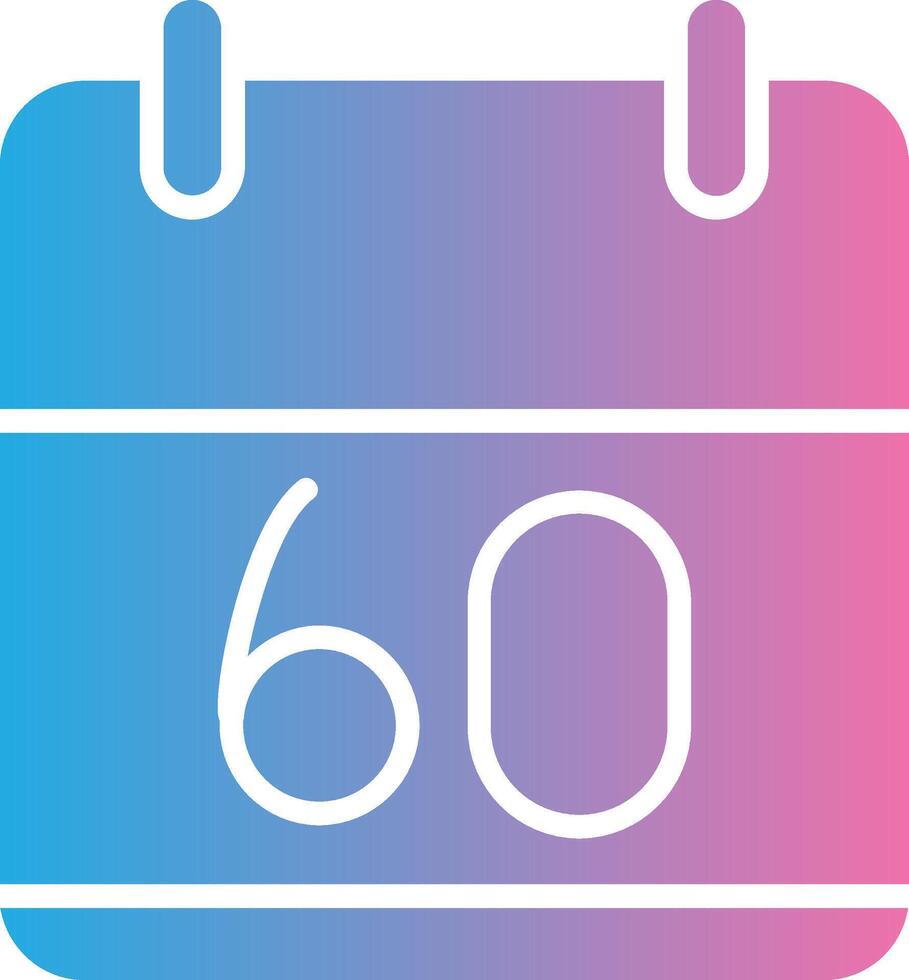 60 Days Digital Tech Element vector