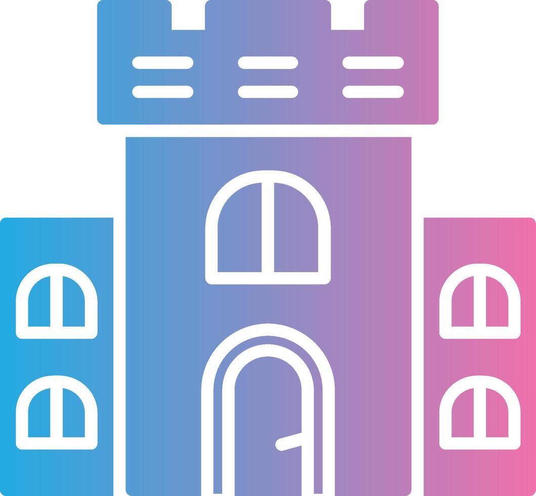 Castle Minimal UI Element vector