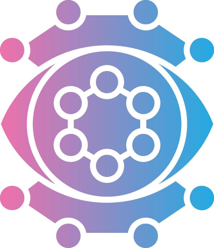 Eye Pixel Grid Artwork vector