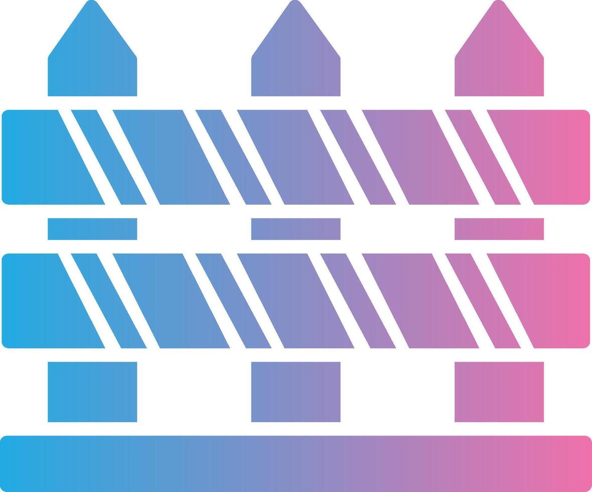 Fence Coded UI Symbol vector