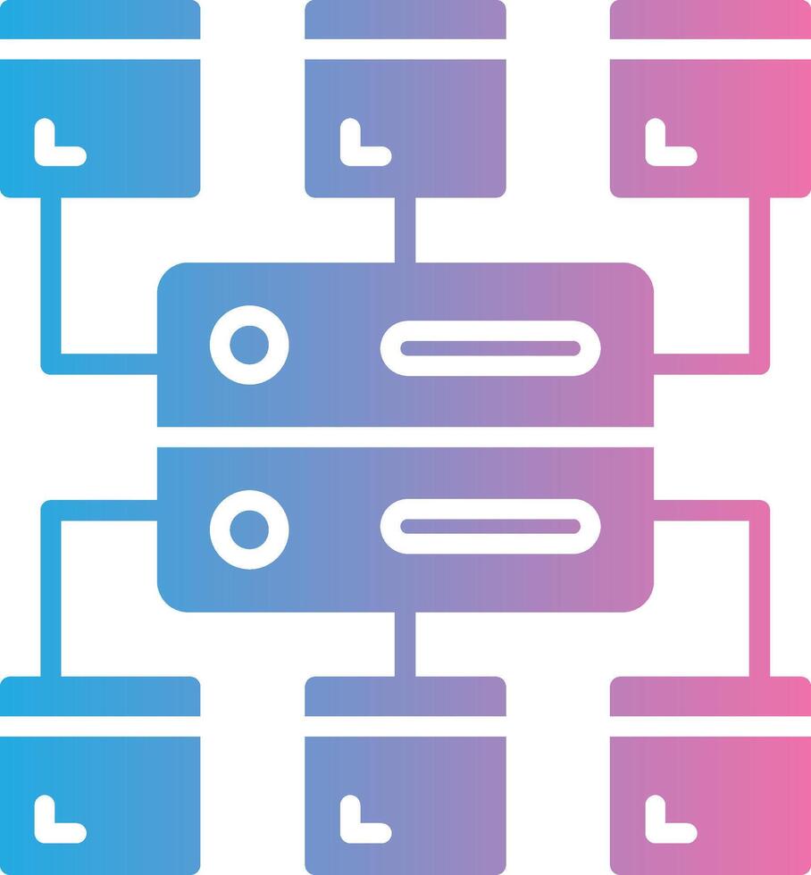Network Minimal Graphic Visual vector