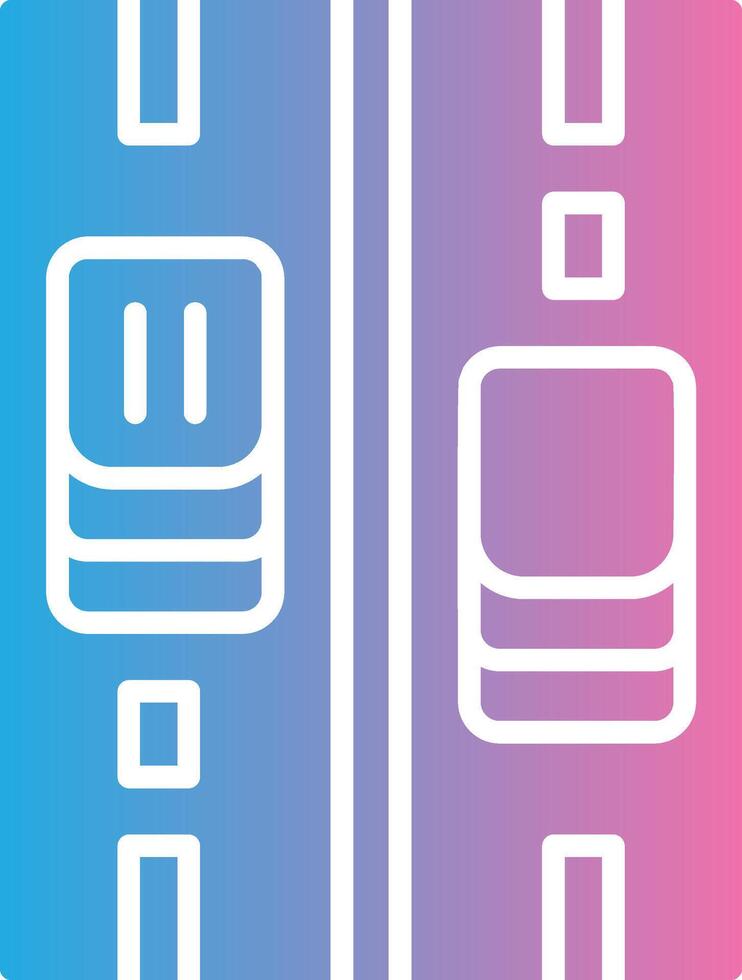 Motorway Thin Line Element vector