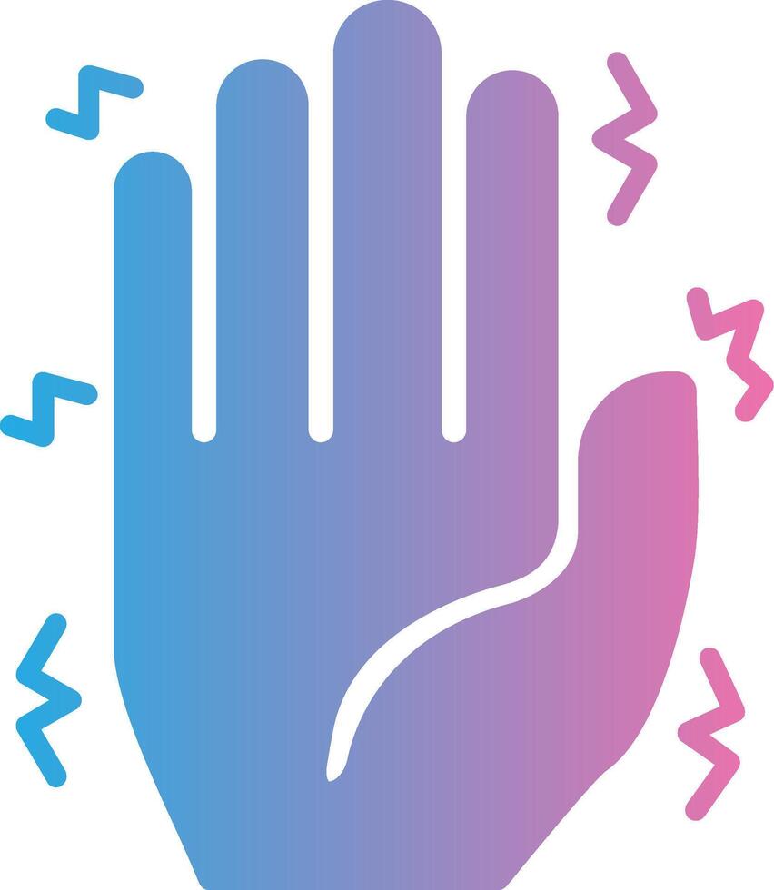 Parkinson Gradient Themed Symbol vector