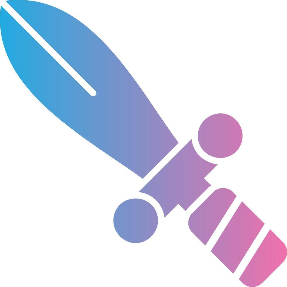 Sword Mobile App Illustration vector