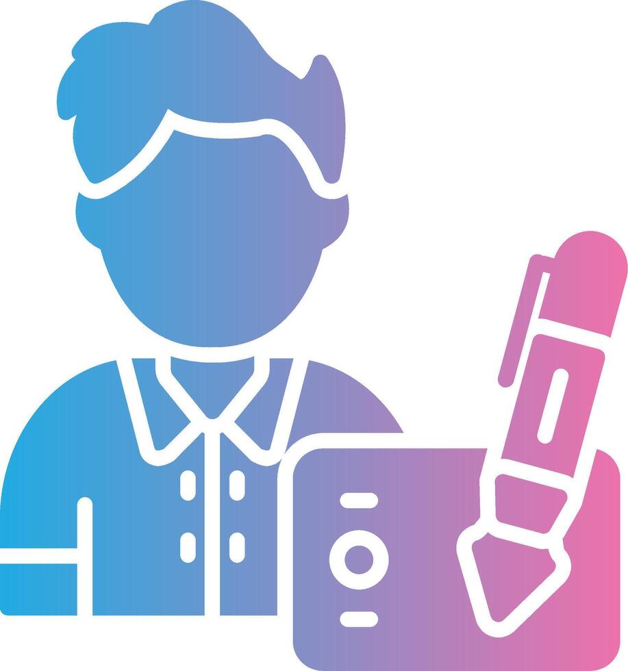 Graphic Designer Clean Digital Design vector