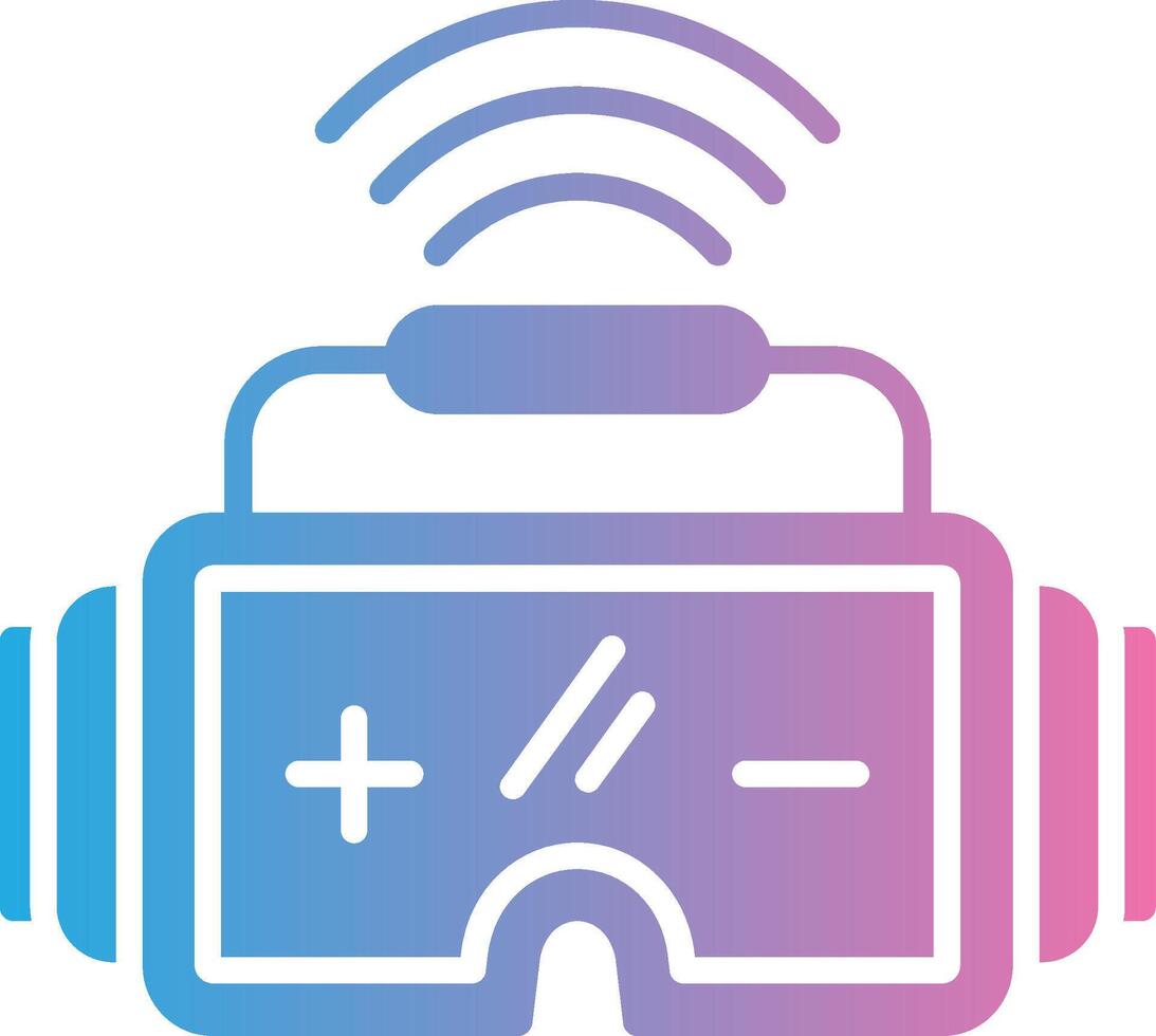 Virtual Reality UX Focused Shape vector