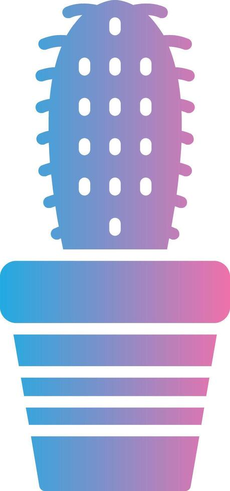 Cactus Flat Symbol vector