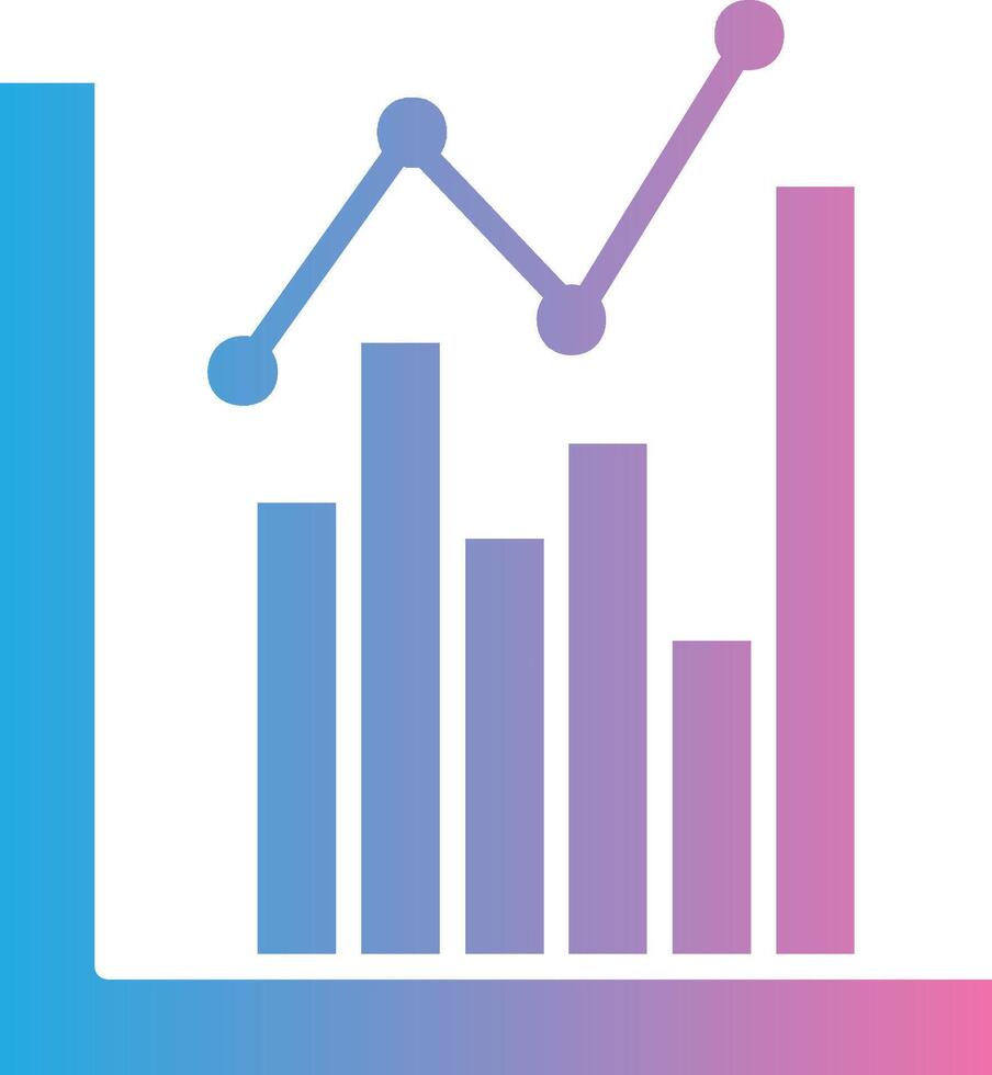 Chart Graphs Tech Styled Form vector