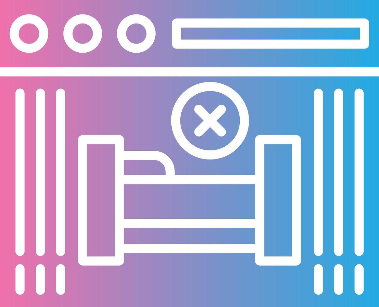 Booking Cancel Interactive UI Design vector