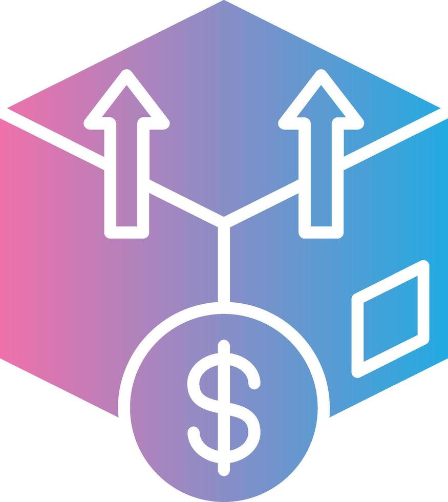 Box Iconic Line Form vector