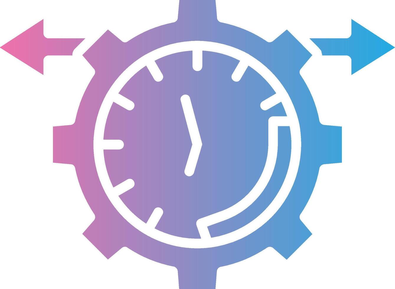 Clock Smooth App Visual vector