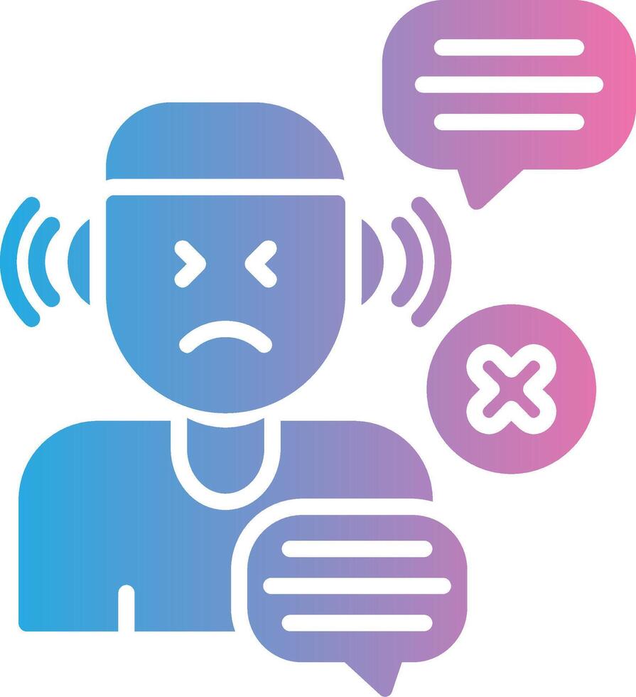 No Listen Clean Sketch Form vector