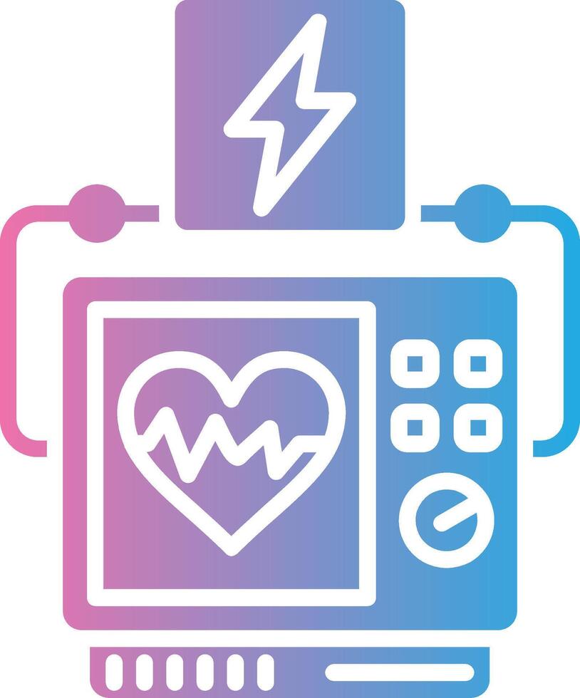 Defibrillator Abstract UI Visual vector