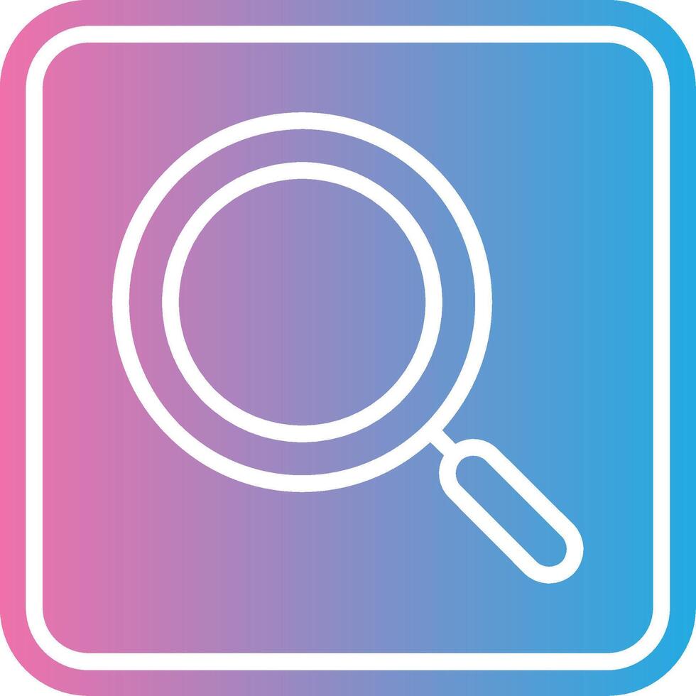 Magnifying glass icon illustration vector