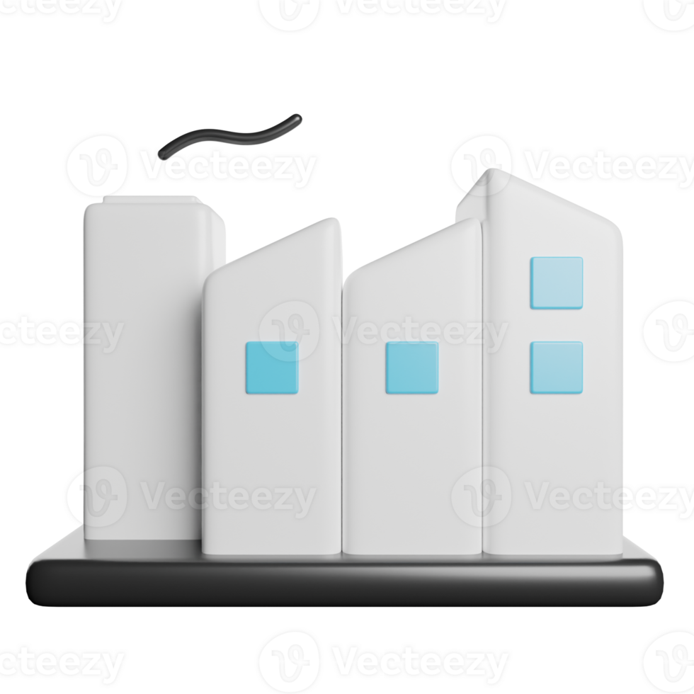 Factory Industry Production Element png
