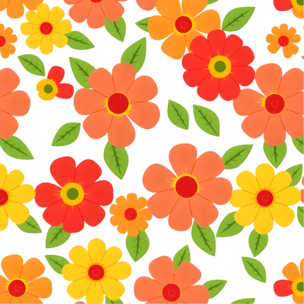 Retro Scandinavian print with floral geometric modern tone. . png