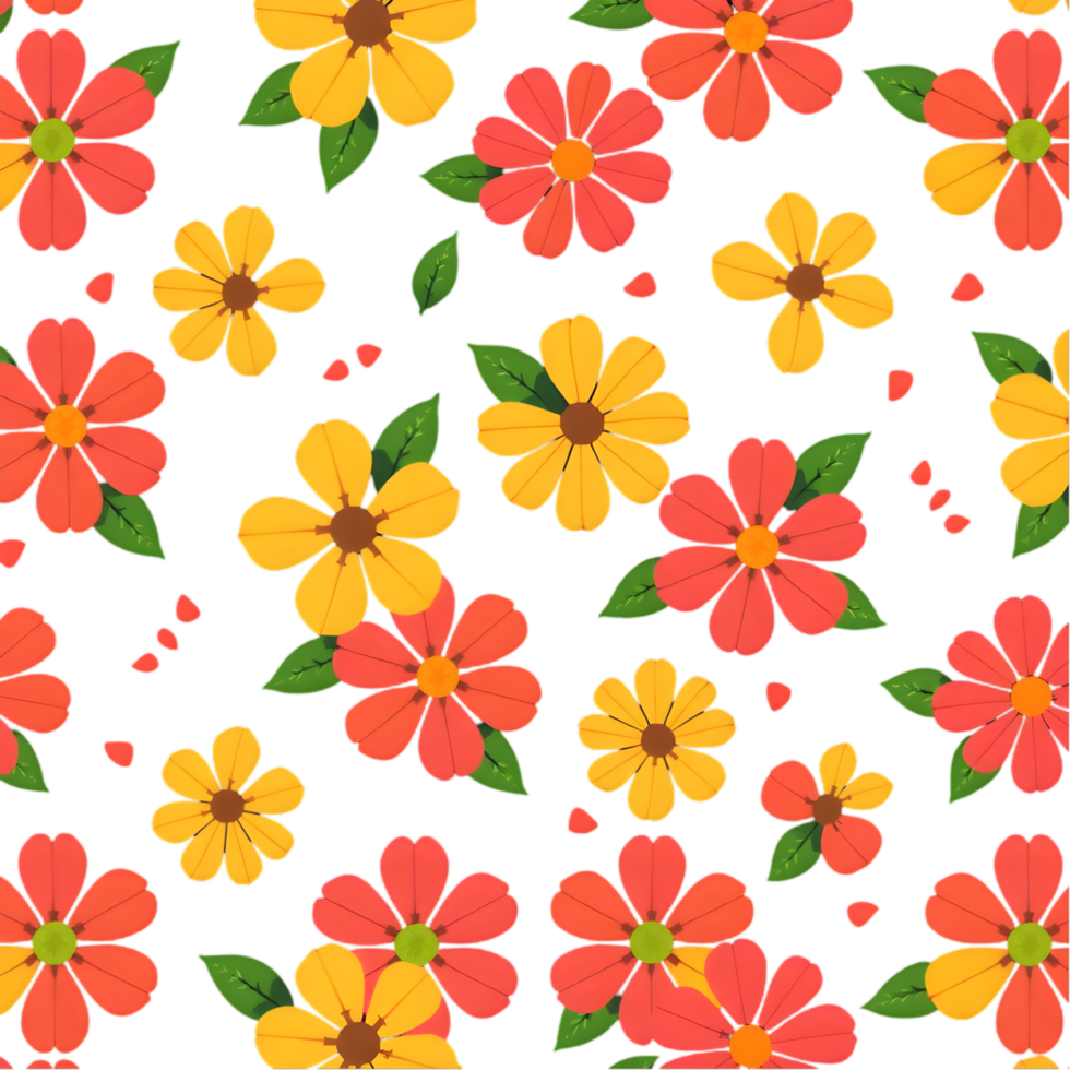 Scandinavian decor style using balanced floral fabric pattern. . png