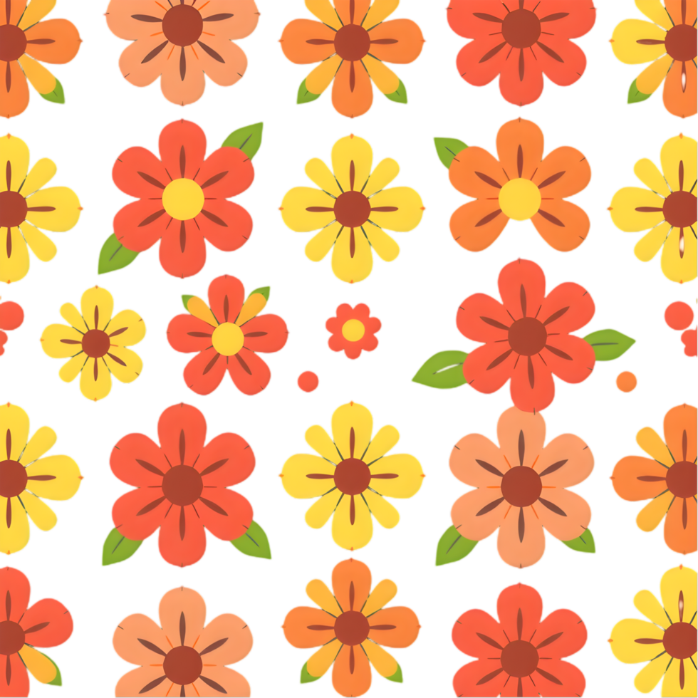 Soft pastel geometric floral design for Scandinavian fabric. . png