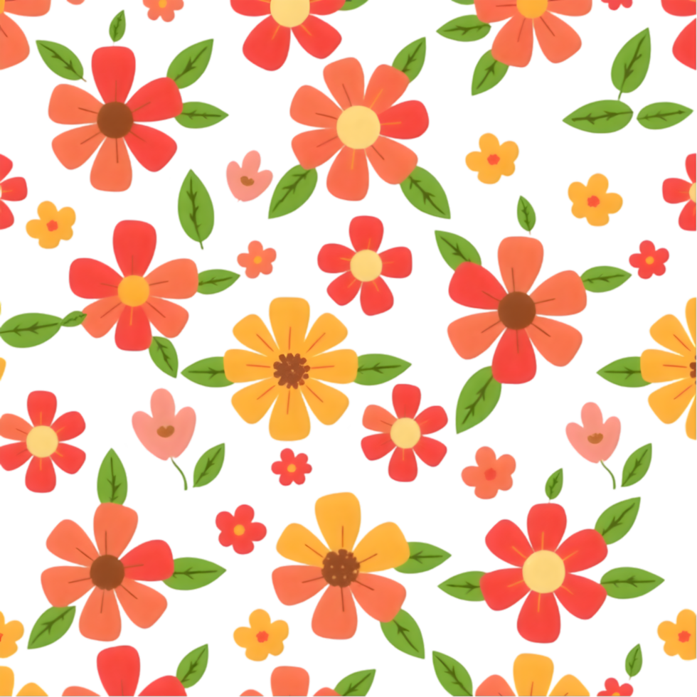 Pastel floral shapes arranged in Nordic geometric pattern. . png