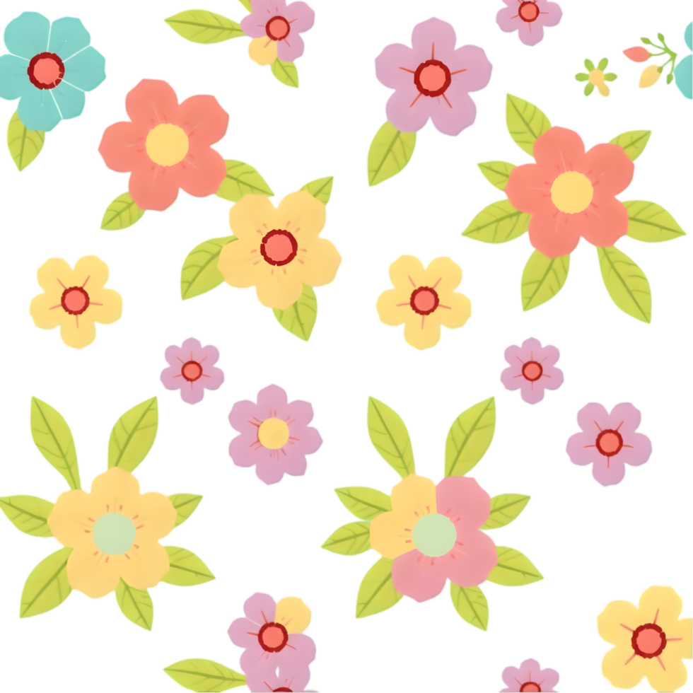 Soft toned Scandinavian floral clipart with artistic geometry. . png