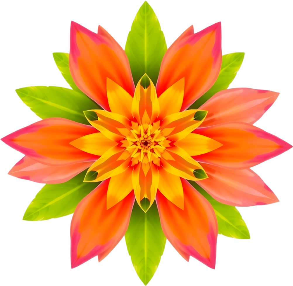 Botanical flower bloom with airy glow and gold balance. . png