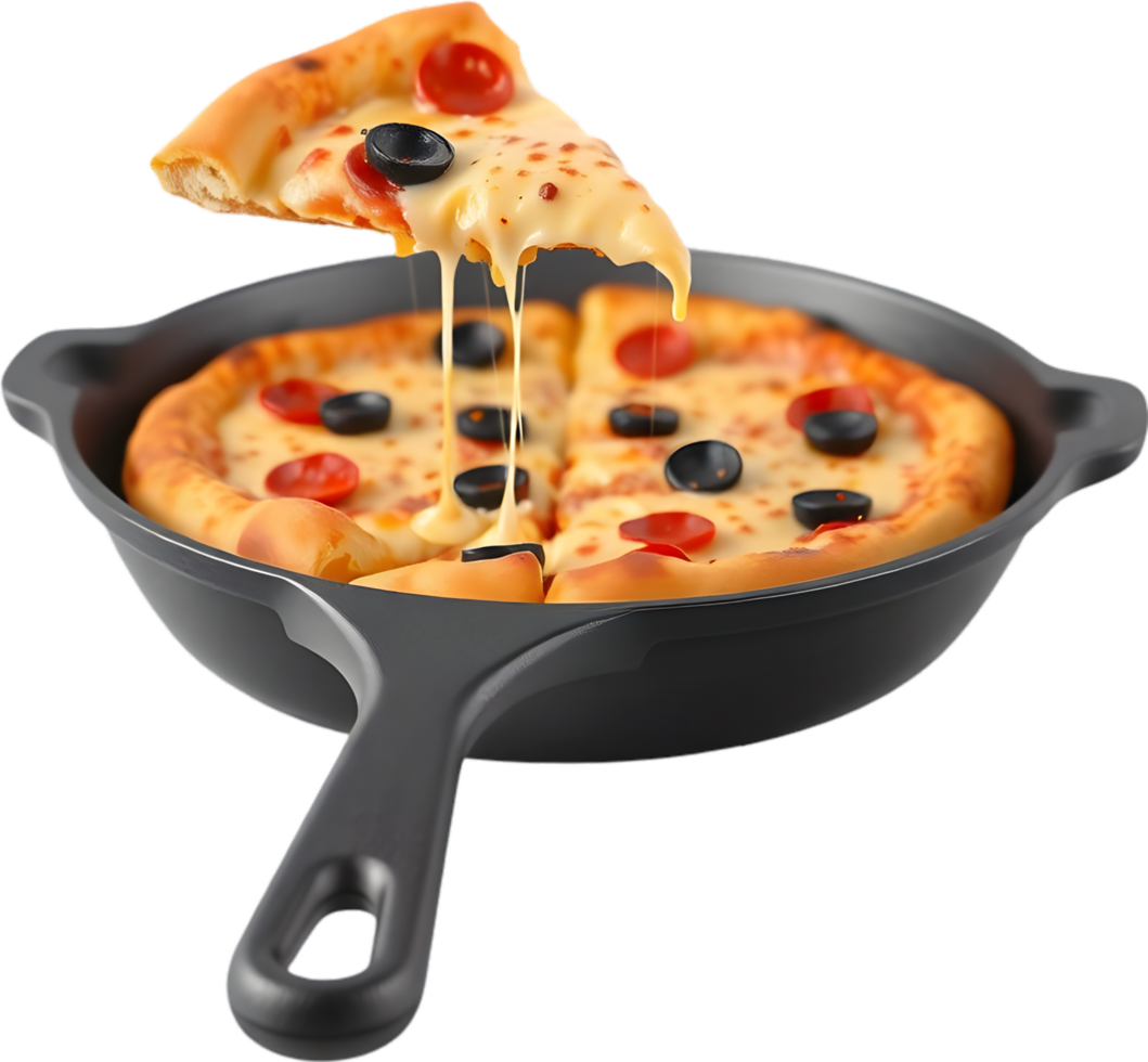 Pizza slice hot cheese gooey crust flavor artwork. . png