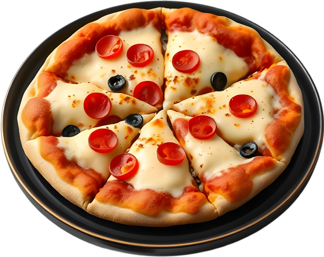 Pizza slice artwork with oozing mozzarella cheese pull. . png